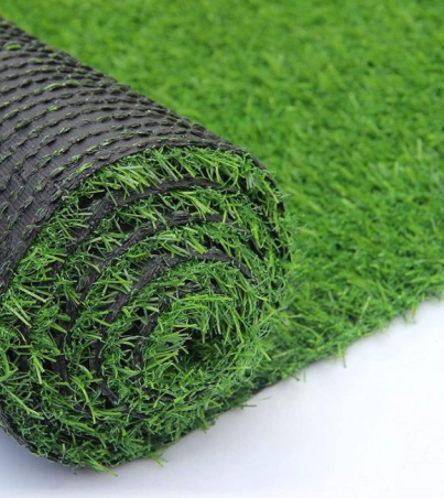 ALTRUISTIC Green Artificial Grass Turf Mat 3X10ft, Fake Grass Carpet Lawn Landscape Outdoor Rug, 0_7 inch Pile Height Rubber Backed with Drainage Holes