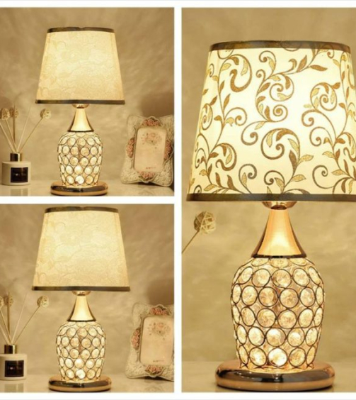 Crystal Table Lamp _ Elegant Lighting Décor (2)