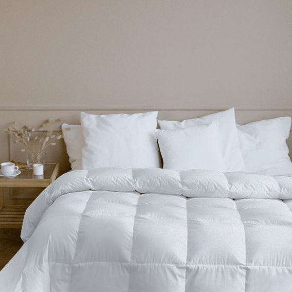 Plain Duvet Bedsheet(White) - Image 5