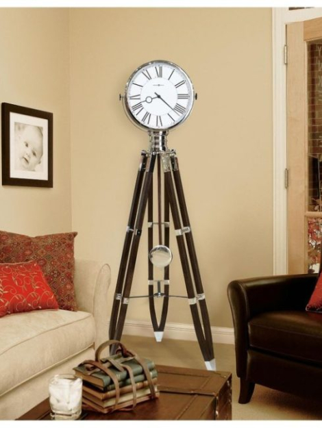 Howard Miller Chaplin Tripod Wood Floor Clock 615070