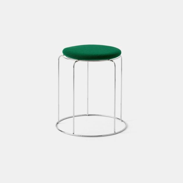 Stainless Wire Stool.